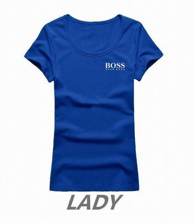 BOSS short round collar T woman S-XL-037